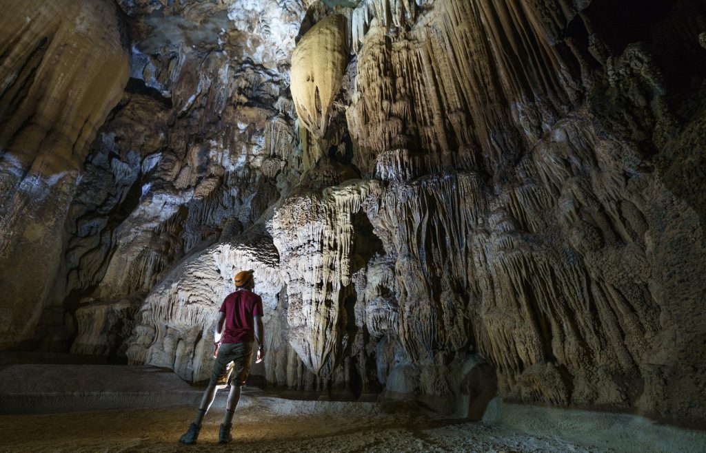 Phong Nha caves, Elephant cave, caves in vietnam